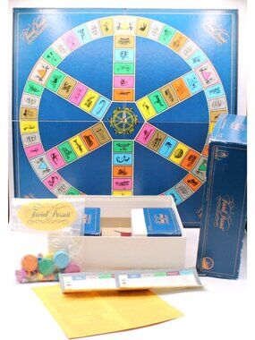 Trivial Pursuit Master Game Genus Edition Board Game Set 1981 Vintage Family Fun
